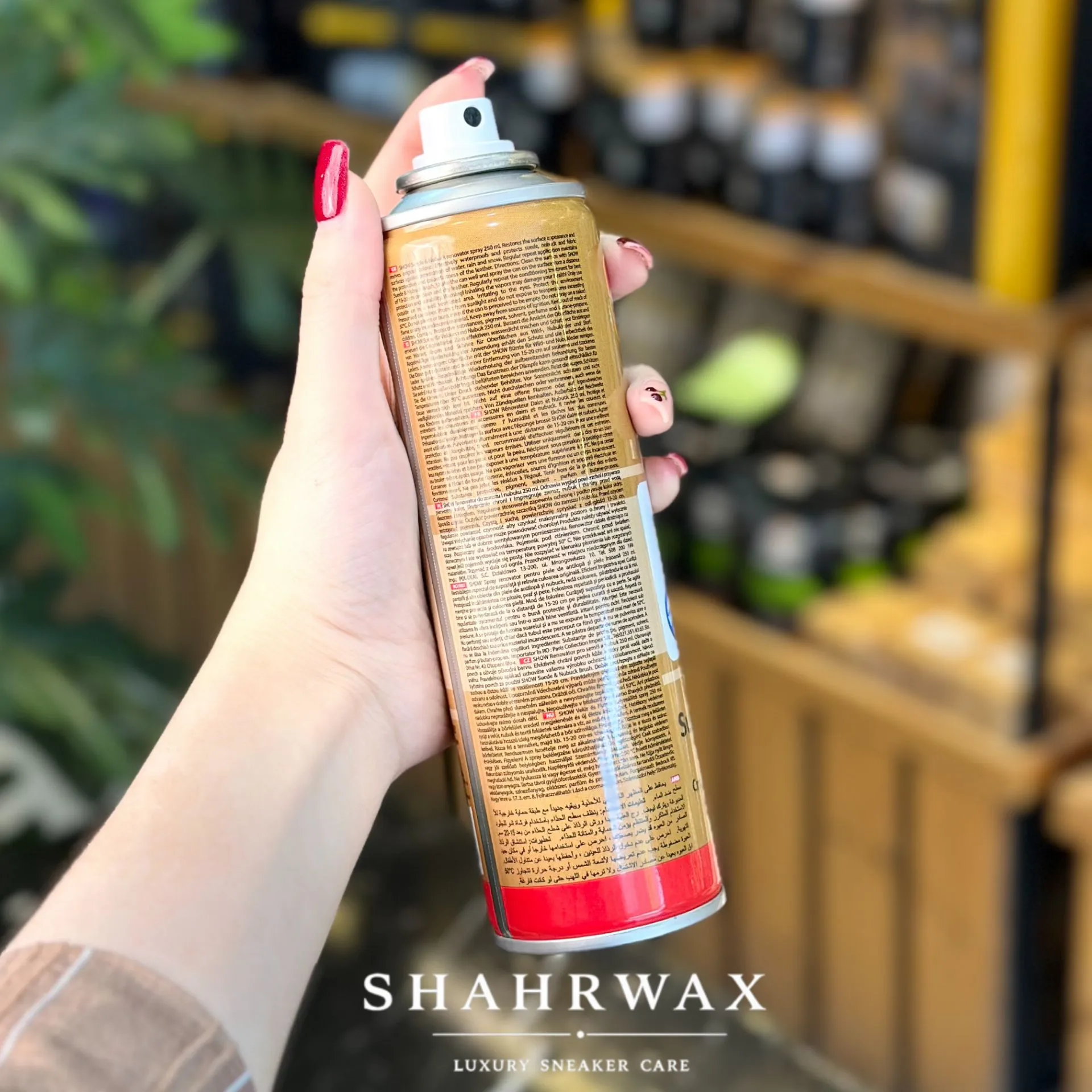 اسپری جیرونبوک شو ترک مخصوص رنگ شتری