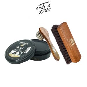 پک کلاسیک سنتی با فرچه و برس دم اسبی