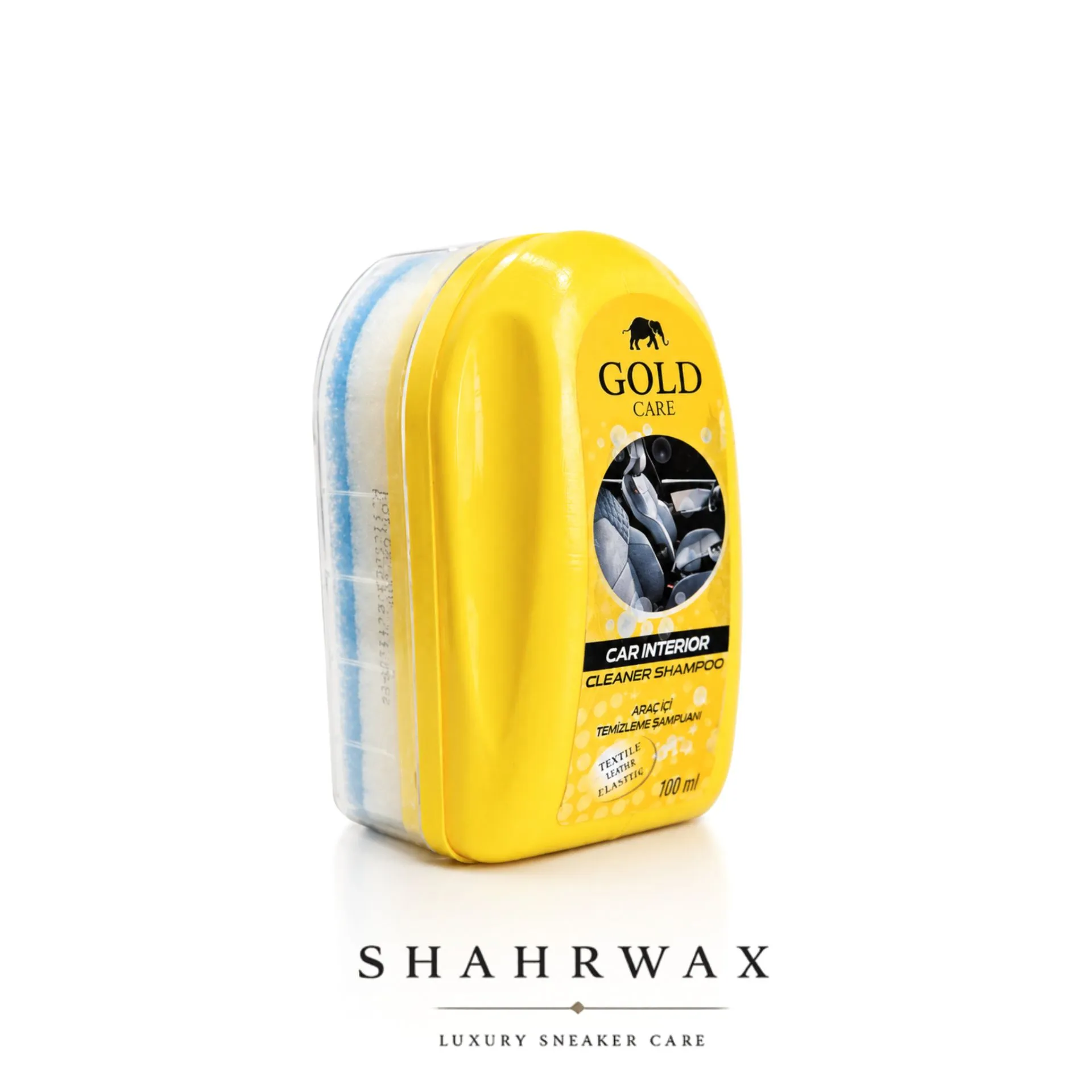 ست نگهداری از خودرو گلدکر مدل GC9018 مجموعه سه عددی به همراه دستمال