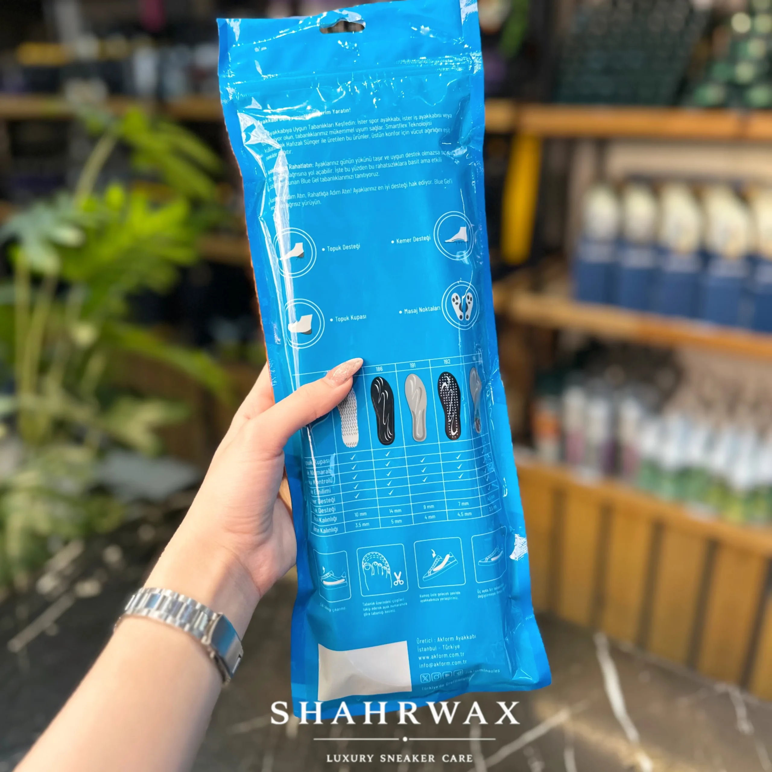 کفی مموری فوم Blue Gel مردانه اکتیو ترک