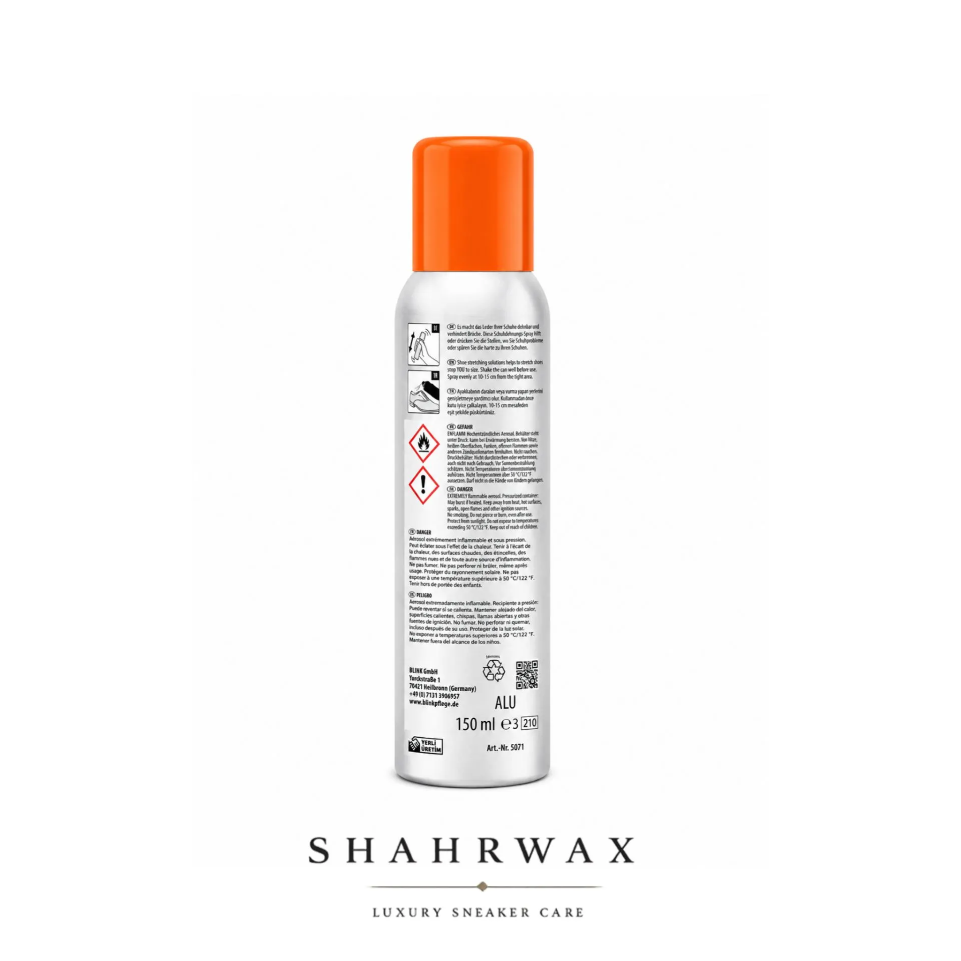 فوم آزادکننده چرم بلینک - Blink Shoe Stretch 150ml
