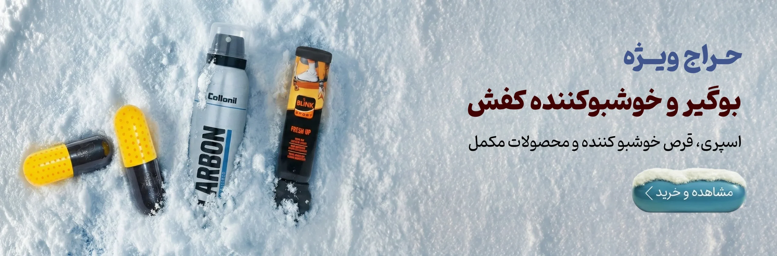 بوگیر و خوشبوکننده کفش شهرواکس