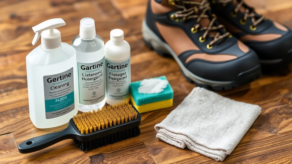 مواد شوینده مناسب برای کفش‌های کوهنوردی