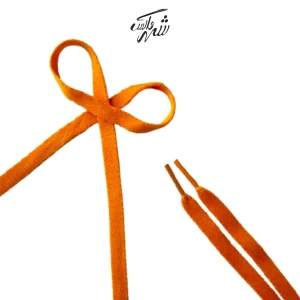 بند کفش تخت نارنجی- کد ۳۸