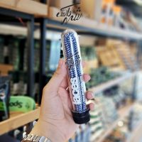 بند کفش گرد سفید آبی راه‌راه – کد 73 مناسب کفش روزمره و اسپرت