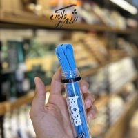 بند کفش تخت آبی بادوام – کد 23 مناسب کفش اسپرت روزمره