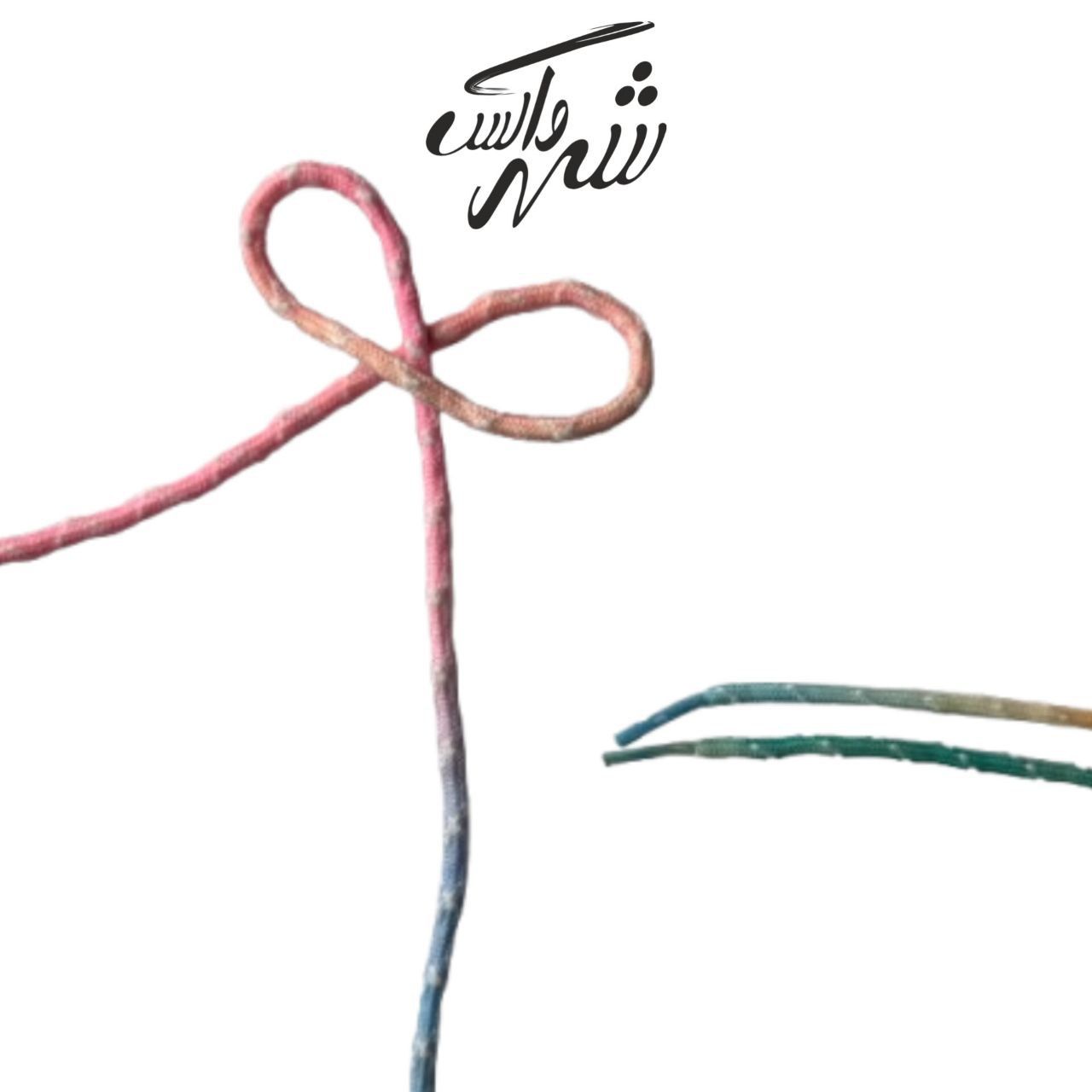 بند گرد رنگی خال خالی – کد ۸۷ مناسب کفش اسپرت