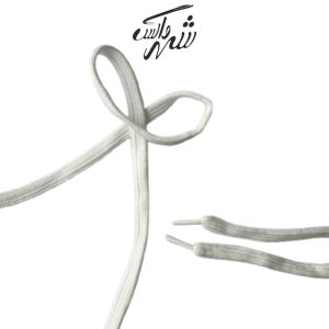 بند کفش تخت سفید مقاوم – کد 21 مناسب پیاده‌روی و روزمره