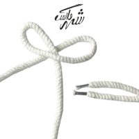 بند کفش گرد پیچی سفید – کد 95 مقاوم