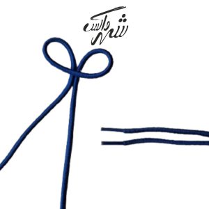 بند کشی گرد آبی – کد 24 مقاوم و مناسب کفشهای اسپرت