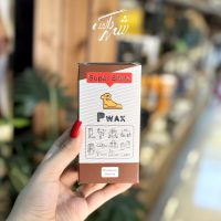 واکس چرم پی واکس قهوه‌ای – تقویت رنگ و جلای کفش چرمی