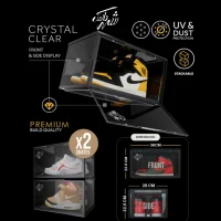 باکس کفش کرپ پورتکت – جعبه نگهدارنده مقاوم و ضدبو برای کفش