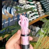 بند گرد صورتی کمرنگ کد ۸۳ – جلوه‌ای ملایم و جذاب برای کفش