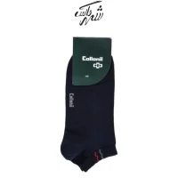 جوراب مچی مردانه سورمه ای پنبه ای