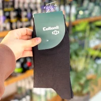 جوراب ساقدار مردانه مشکی پنبه ای