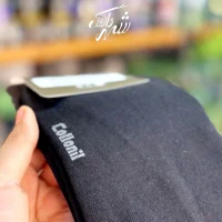 جوراب ساقدار مردانه مشکی پنبه ای