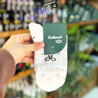 جوراب نیم ساق زنانه سفید پنبه ای