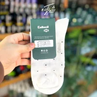 جوراب نیم ساق زنانه سفید پنبه ای