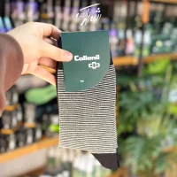 جوراب ساقدار مردانه راه راه مشکی پنبه ای