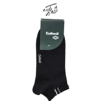 جوراب مچی مردانه مشکی پنبه ای