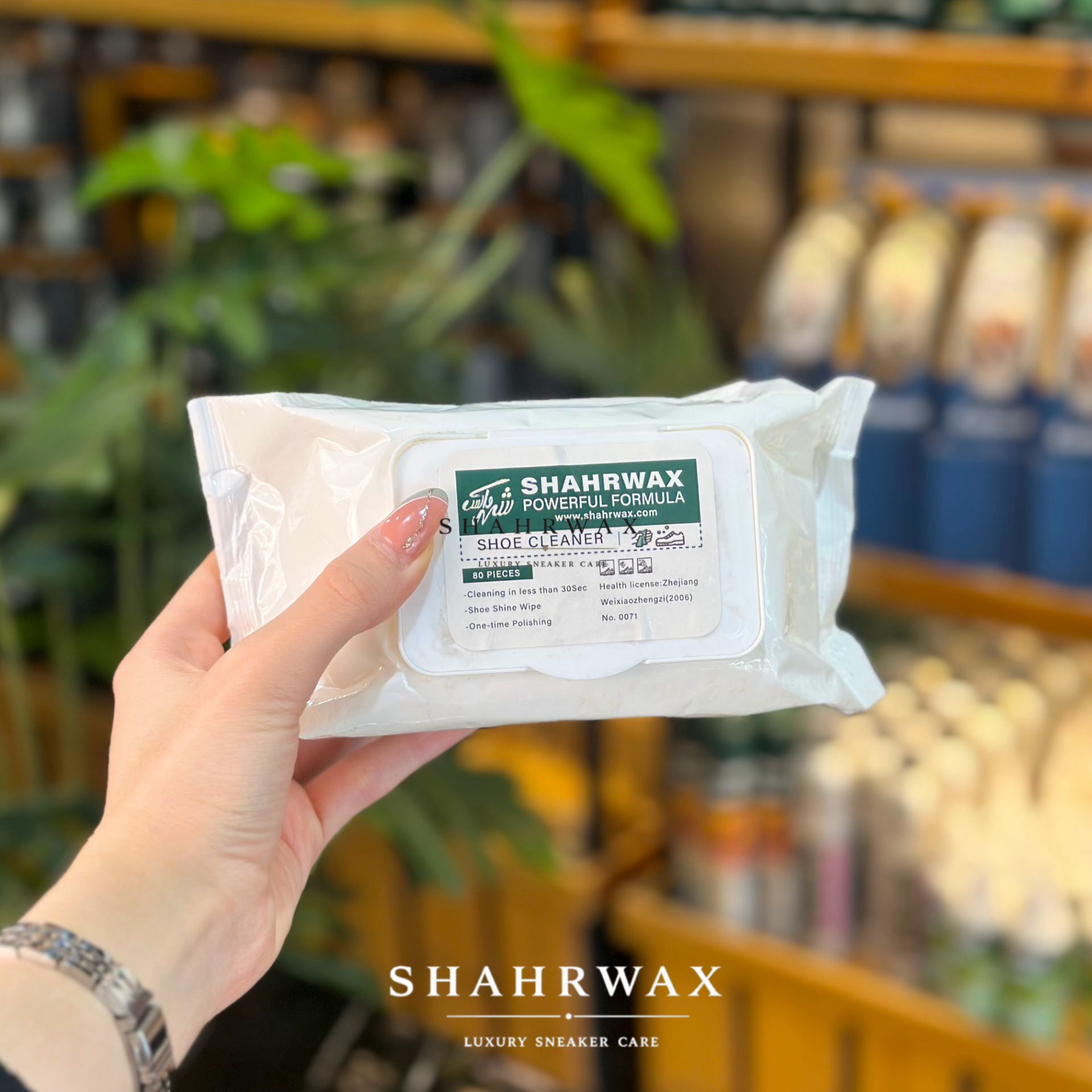 دستمال تمیز کننده کفش و کتونی Shahrwax