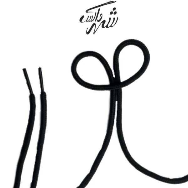 بند پوتین گرد مشکی ۱.۹۰