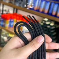 بند پوتین گرد مشکی ۱.۹۰