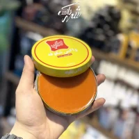 واکس کفش شکوفه عسلی روشن کوچک