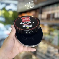 واکس کفش شکوفه مشکی بزرگ