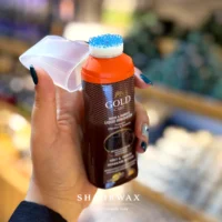 واکس جیر و نبوک Gold Care رنگ قهوه ای تیره