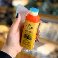واکس جیر و نبوک Gold Care رنگ خردلی