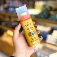 واکس جیر و نبوک Gold Care رنگ خردلی