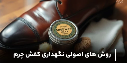 روش های اصولی نگهداری کفش چرم
